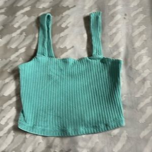 American Eagle - Cropped Cotton Tank